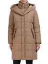 Cole Haan Women's Signature 2-layer Down Coat In Sand