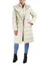 Cole Haan Women's Signature Faux Fur Lined Down Coat In White