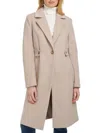 Cole Haan Women's Single Breasted Wool Blend Coat In Amethyst