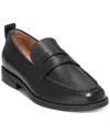 Cole Haan Women's Stassi Penny Loafers In Black Leather