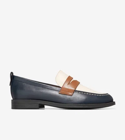 Cole Haan Women's Stassi Penny Loafers - Blue Size 10