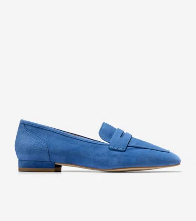 Cole Haan Women's Tarese Soft Loafers - Blue Size 7