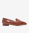 Cole Haan Women's Tarese Soft Loafers - Brown Size 9 In Cuoio