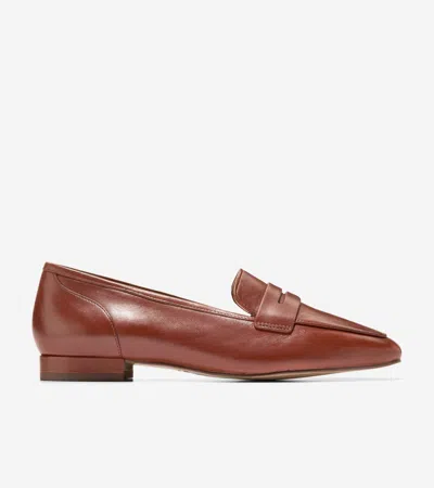 Cole Haan Women's Tarese Soft Loafers - Brown Size 9 In Cuoio