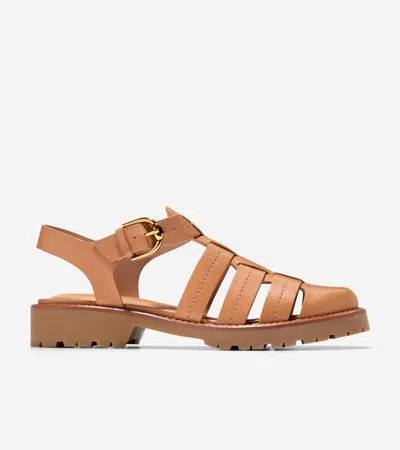 Cole Haan Women's Tatiana Fisherman Sandals - Beige Size 7 In Brown