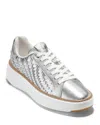 Cole Haan Women's Grandpro Topspin Sneakers In Silver Gen