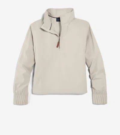 Cole Haan Women's Transit Windbreaker - Beige Size Xs In White