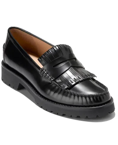 Cole Haan Women's Treena Lug Kiltie Loafers In Black