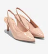 Cole Haan Women's Vandam Pointed Toe Slingback High Heel Pumps In Multi