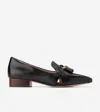 Cole Haan Women's Vanya Tassel Flats - Black Size 7.5 In Black