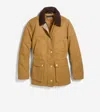 Cole Haan Coated Hunter Jacket In Khaki