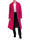 Cole Haan Slick Wool Blend Coat In Fuchsia