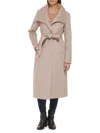 Cole Haan Wool-blend Maxi Wrap Coat In Neutral