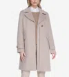 Cole Haan Wool-blend Coat In Neutral
