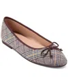 Cole Haan Yara Ballet Flat In Multi Plaid
