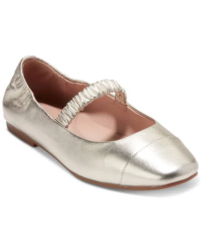 Cole Haan Women's Yvette Slip-on Ballet Flats In Soft Gold Leather