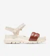 Cole Haan Women's Zerogrand Ankle Strap Sandals In Brown