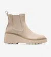 Cole Haan Zerogrand Cityquest Waterproof Wedge Chelsea Boot In Nude