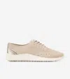 Cole Haan Zerogrand Meritt Stitchlite Oxfords In Beige/khaki