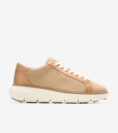 Cole Haan Women's Zerøgrand Rexanna Lace To Toe Sneakers - Beige Size 9.5 Waterproof In Brown