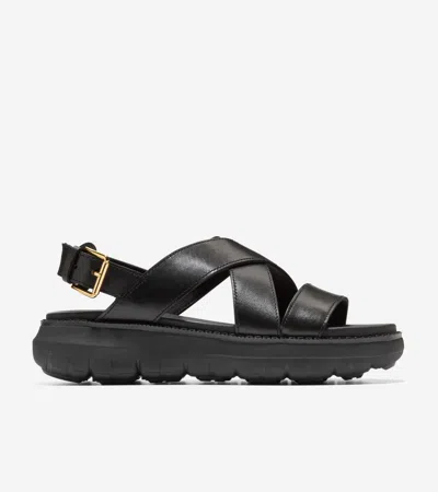 Cole Haan Women's Zerøgrand Rexanna Sandals - Black Size 9.5