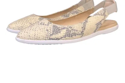 Cole Haan Women's Zerogrand Slingback Skimmer Shoes In Ivory Roccia In Multi