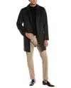 Cole Haan Wool-blend Coat In Gray