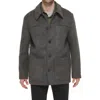 Cole Haan Wool Blend Coat In Grey