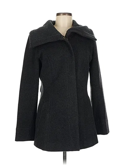 Pre-owned Cole Haan Wool Coat In Gray