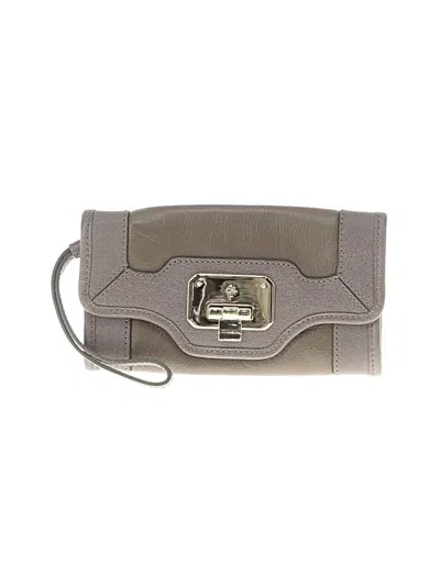 Pre-owned Cole Haan Wristlet In Gray
