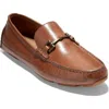 Cole Haan Wyatt Leather Bit Driver Loafer In Brown