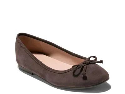 Cole Haan Yara Ballet Flat In Brown
