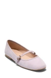 Cole Haan Yelena Mary Jane Ballet Flat In Thistle Suede