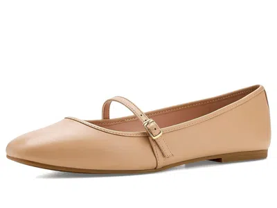 Cole Haan Yelena Maryjane Ballets Women's Flat Shoes Tuscan Sand Leather: 5 B - Medium In Tan