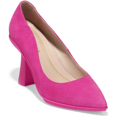 Cole Haan York Womens Suede Pointed Toe Pumps In Multi