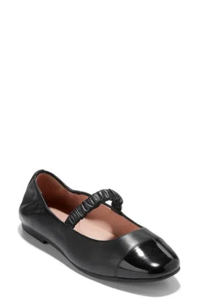 Cole Haan Yvette Mary Jane Flat In Black