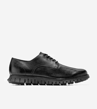 Cole Haan Men's Zerøgrand Remastered Plain Toe Oxford Shoes - Black Size 7