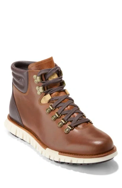 Cole Haan Men's Zerogrand Remastered Waterproof Hiking Boots In Woodbury/madeira/birch