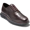 Cole Haan Men's Zerãgrand Remastered Wingtip Oxford Dress Shoe In Madeira,black