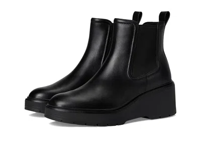 Cole Haan Zerogrand Cityquest Waterproof Wedge Boots In Black