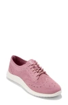 Cole Haan Zerogrand Meritt Stitchlite Oxford Sneaker In Light Rose Knit
