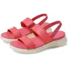Cole Haan Zerogrand Meritt W30262 Women's Camellia Rose Sandals Gal1133 In Red