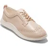 Cole Haan Zerogrand Meritt Wingtip Derby In Brazilian Sand