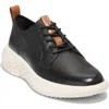 Cole Haan Men's Zergrand Work From Anywhere Lace Up Oxford Sneakers In Black/white Cap Grey