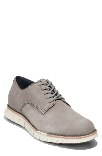 Cole Haan Zerogrand Remastered Derby In Titanium/ Silver Birch