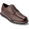 Cole Haan Zerogrand Remastered Plain Toe Derby In Madiera,black