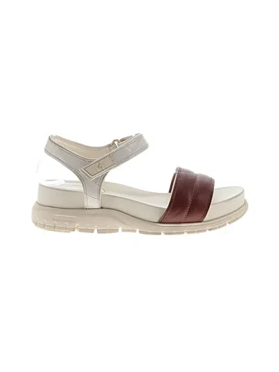 Pre-owned Cole Haan Zerogrand Sandals In Tan