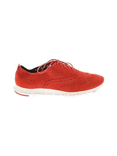 Pre-owned Cole Haan Zerogrand Sneakers In Red