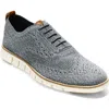 Cole Haan Zerogrand Stitchlite Wing Oxford In Ironstone/ivory