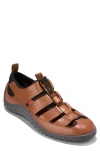 Cole Haan Zerogrand Tidetrek Fisherman Sandal In Brown
